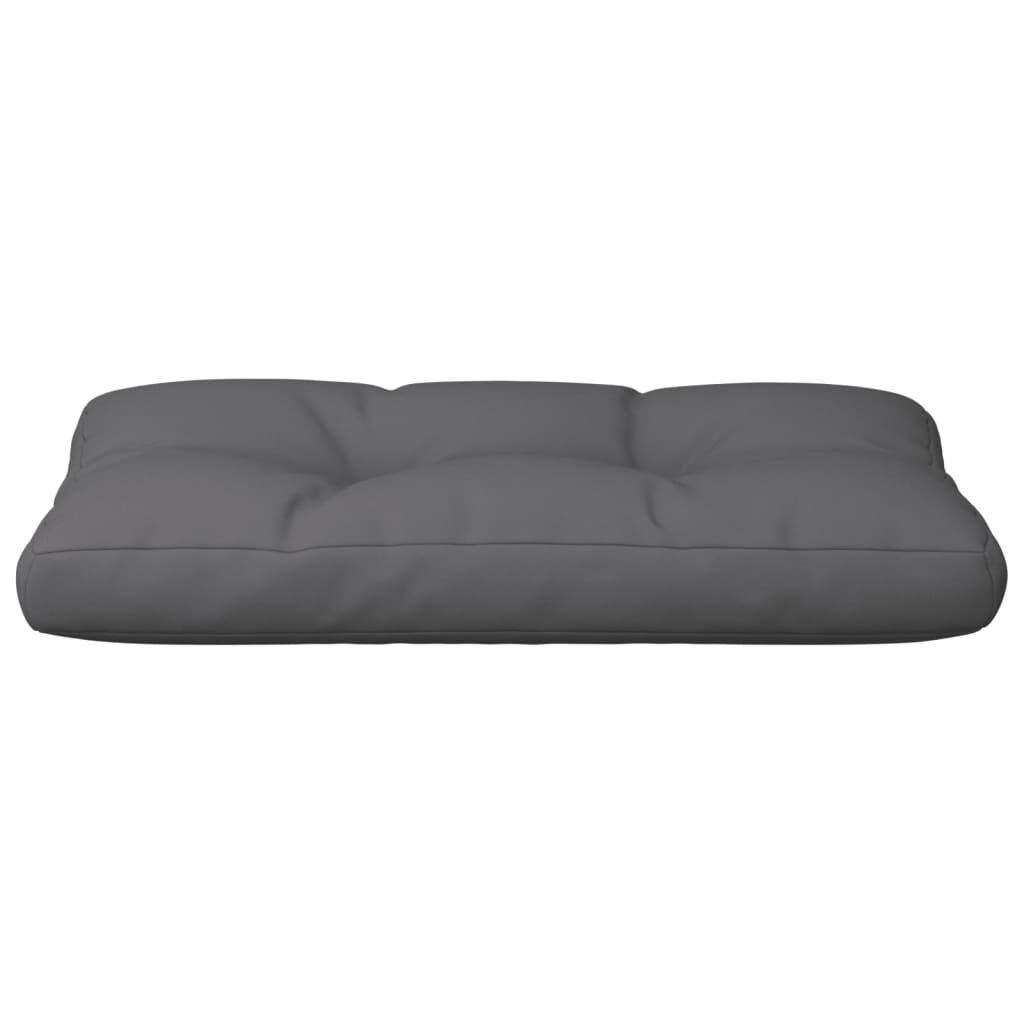 vidaXL Μαξιλάρι Παλέτας Ανθρακί 70 x 40 x 12 εκ. Υφασμάτινο