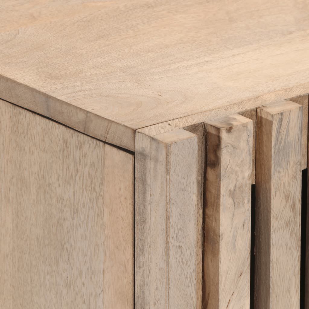 vidaXL Ντουλάπι 40x34x75 εκ. από Μασίφ Ξύλο Μάνγκο