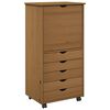 vidaXL &Kappa;&iota;&nu;&eta;&tau;ό &Nu;&tau;&omicron;&upsilon;&lambda;ά&pi;&iota; 53 x 39 x 103 cm &Sigma;&tau;&epsilon;&rho;&epsilon;ό &xi;ύ&lambda;&omicron; &pi;&epsilon;ύ&kappa;&omicron;&upsilon; &Mu;έ&lambda;&iota; &Kappa;&alpha;&phi;έ
