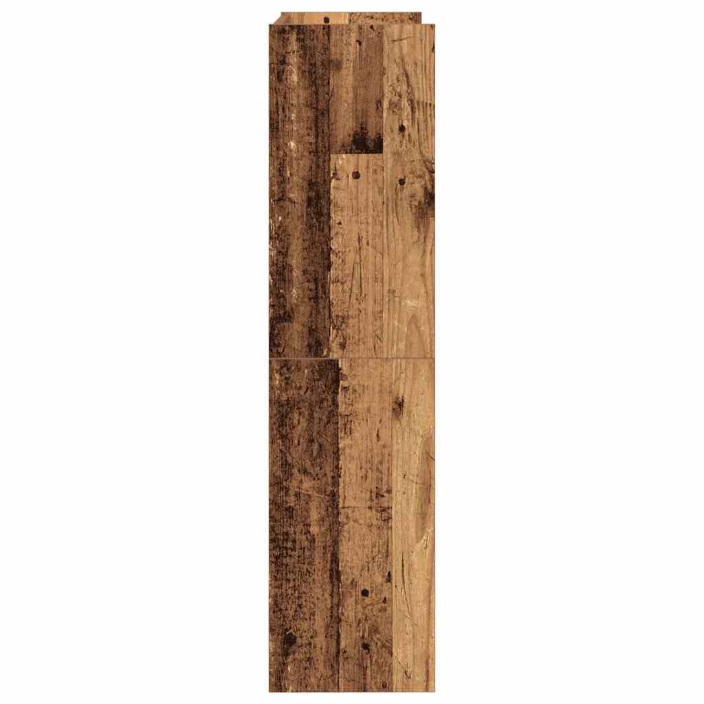 Ράφι παπουτσιών vidaXL Παλιό ξύλο 60x25x100 cm Κατασκευασμένο ξύλο