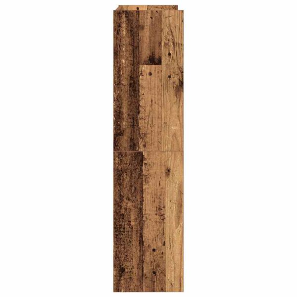 Ράφι παπουτσιών vidaXL Παλιό ξύλο 60x25x100 cm Κατασκευασμένο ξύλο