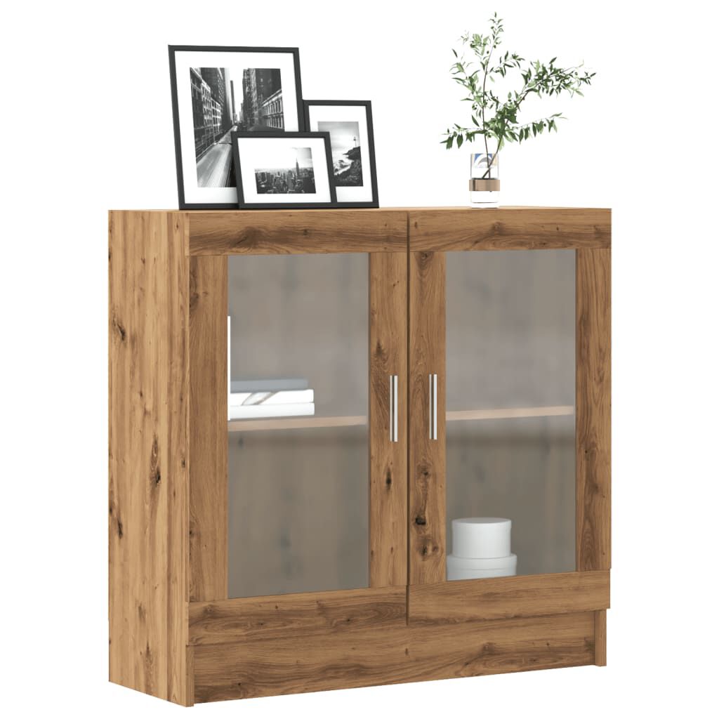 vidaXL Βιβλιοθήκη Artisan Δρυς 82,5x30,5x80 εκ. Επεξεργασμένο Ξύλο