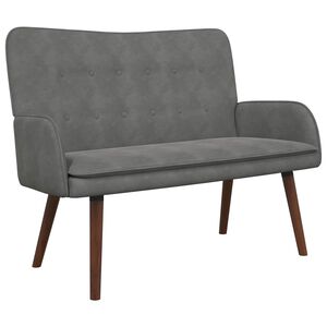 vidaXL &Kappa;&alpha;&nu;&alpha;&pi;έ&sigmaf; 2 &alpha;&tau;ό&mu;&omega;&nu; &Sigma;&kappa;&omicron;ύ&rho;&omicron; &Gamma;&kappa;&rho;&iota; 115 x 61 x 87 &epsilon;&kappa;. &Beta;&epsilon;&lambda;&omicron;ύ&delta;&omicron;