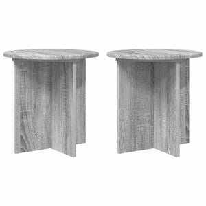 vidaXL &Beta;ά&sigma;&eta; &phi;&upsilon;&tau;ώ&nu; 2 pcs &Gamma;&kappa;&rho;&iota; Sonoma 40 x 40 x 40 cm &Epsilon;&pi;&epsilon;&xi;&epsilon;&rho;&gamma;&alpha;&sigma;&mu;έ&nu;&omicron; &Xi;ύ&lambda;&omicron;