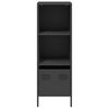 vidaXL Ντουλάπι Μαύρο 35x39x103,5 εκ. από Χάλυβα
