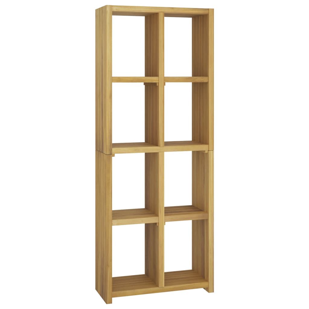 vidaXL Βιβλιοθήκη 70 x 30 x 180 εκ. από Μασίφ Ξύλο Teak