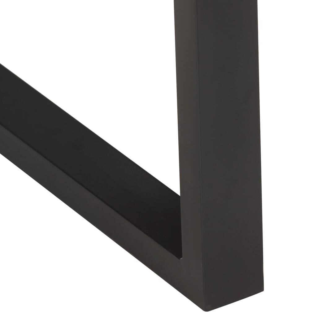 vidaXL Τραπεζάκι Σαλονιού Live Edge 60x60x40 εκ. Μασίφ Ξύλο Ακακίας