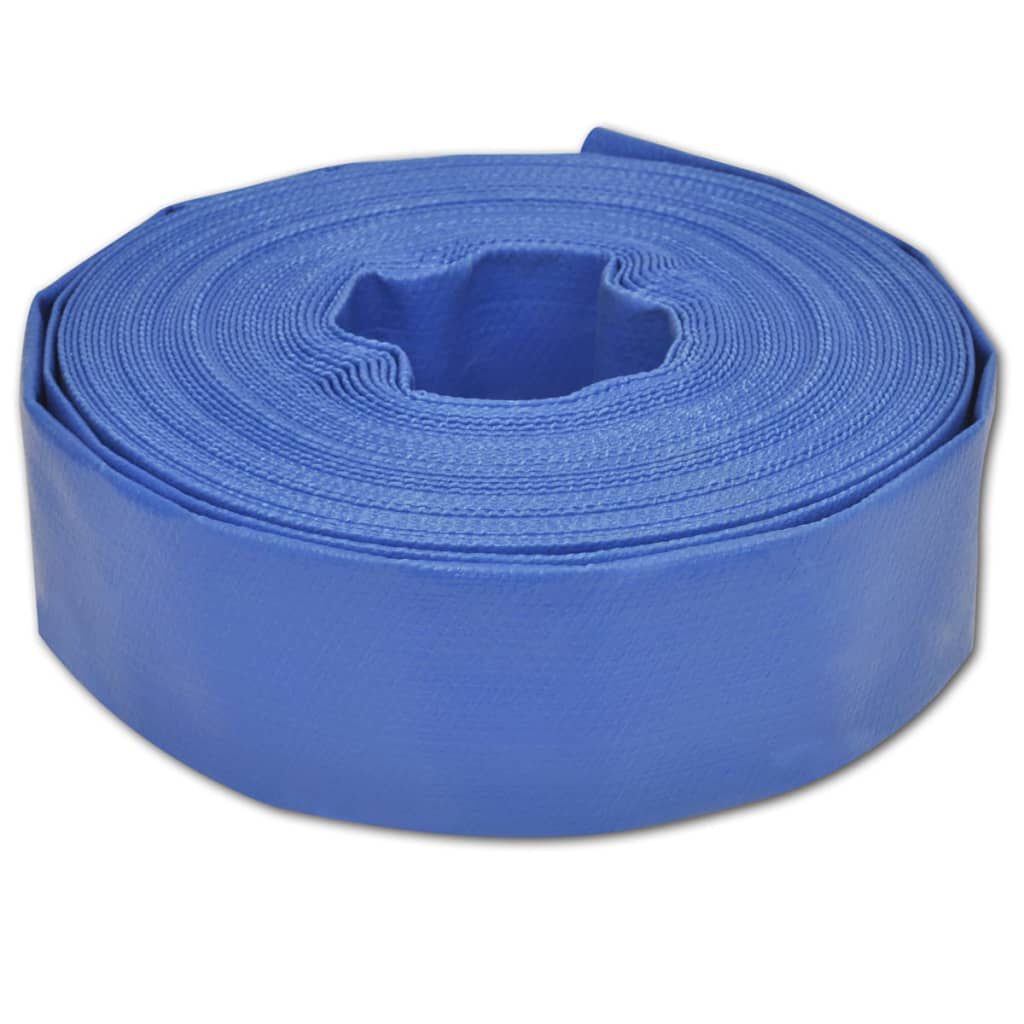 vidaXL Μάνικα Νερού Πλακέ 25 μ. 2" από PVC