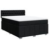 vidaXL &Kappa;&rho;&epsilon;&beta;ά&tau;&iota; Boxspring &mu;&epsilon; &Sigma;&tau;&rho;ώ&mu;&alpha; &Mu;&alpha;ύ&rho;&omicron; 140x200 &epsilon;&kappa;. &Upsilon;&phi;&alpha;&sigma;&mu;ά&tau;&iota;&nu;&omicron;