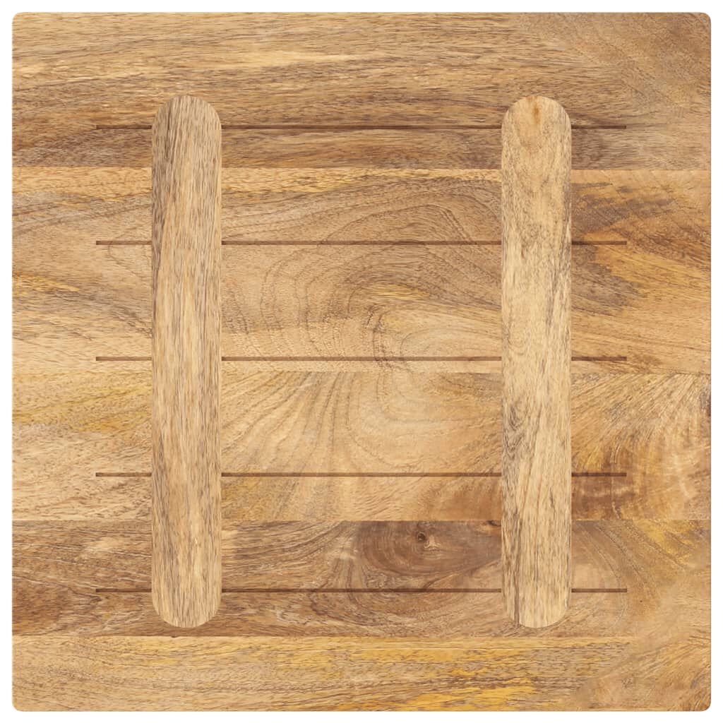 vidaXL Επιφάνεια Τραπεζιού Τετράγωνη 50x50x3,8 εκ. Μασίφ Ξύλο Μάνγκο