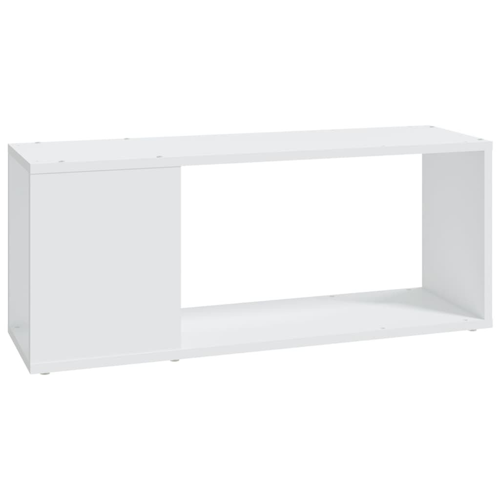 vidaXL Έπιπλο Τηλεόρασης Λευκό 80 x 24 x 32 εκ. από Επεξ. Ξύλο