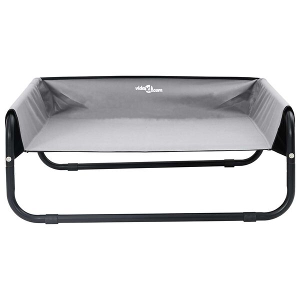 vidaXL Κρεβάτι Σκύλου Ανοιχτό γκρι Μέγεθος ML