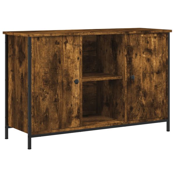 vidaXL Έπιπλο Τηλεόρασης Καπνιστή Δρυς 100x35x65 εκ. Επεξ. Ξύλο