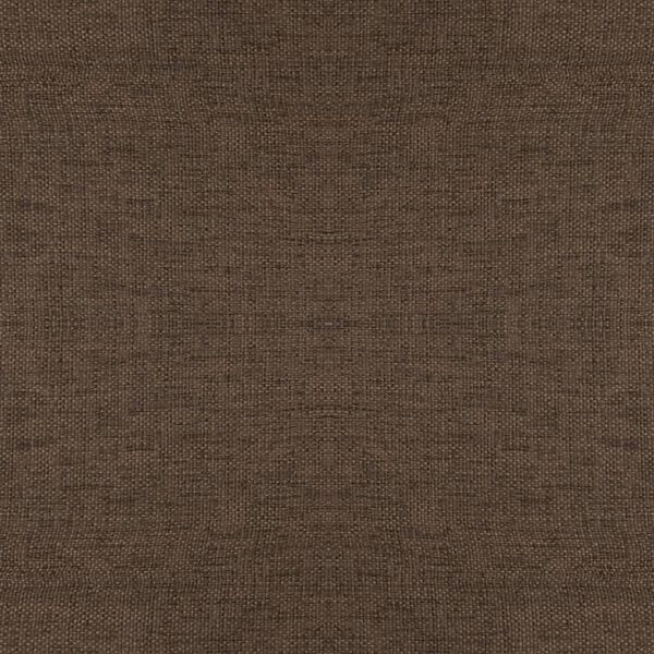 vidaXL Σκαμπό με Ξύλινα Πόδια Καφέ Υφασμάτινο