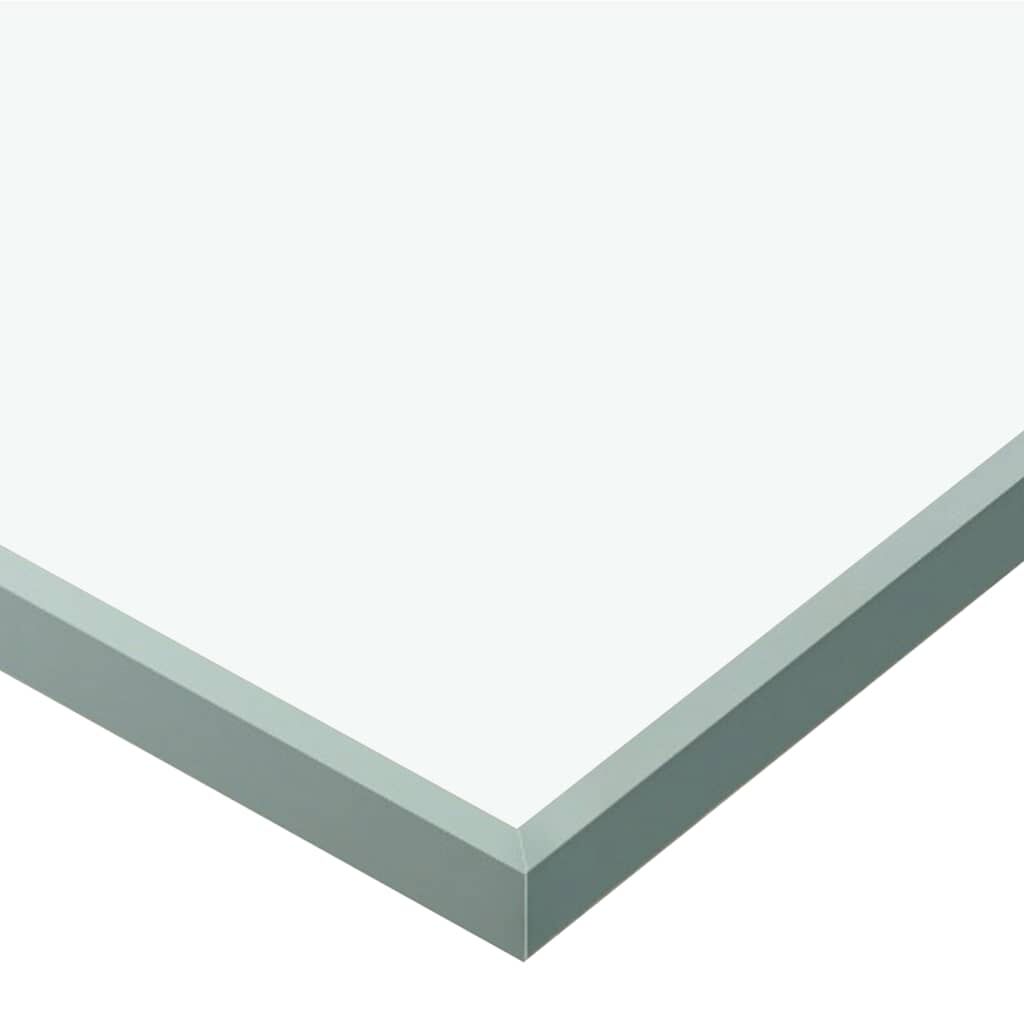 vidaXL Συρόμενη Πόρτα Ασημί 76 x 212 εκ. από Γυαλί ESG / Αλουμίνιο