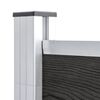 vidaXL Πάνελ Περίφραξης Γκρι 180 x 105 εκ. από WPC