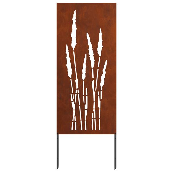 vidaXL &Omicron;&theta;ό&nu;&eta; &Iota;&delta;&iota;&omega;&tau;&iota;&kappa;ό&tau;&eta;&tau;&alpha;&sigmaf; &Kappa;ή&pi;&omicron;&upsilon; Floral &Sigma;&kappa; rusty 50 x 140 &epsilon;&kappa;
