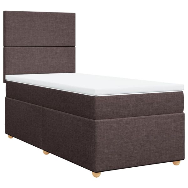 vidaXL &Kappa;&rho;&epsilon;&beta;ά&tau;&iota; Boxspring &mu;&epsilon; &Sigma;&tau;&rho;ώ&mu;&alpha; &Sigma;&kappa;&omicron;ύ&rho;&omicron; &Kappa;&alpha;&phi;έ 90x200 &epsilon;&kappa;. &Upsilon;&phi;&alpha;&sigma;&mu;ά&tau;&iota;&nu;&omicron;