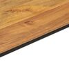 vidaXL Τραπέζι Κονσόλα 110 x 40 x 76 εκ. από Μασίφ Ξύλο Μάνγκο/Σίδερο