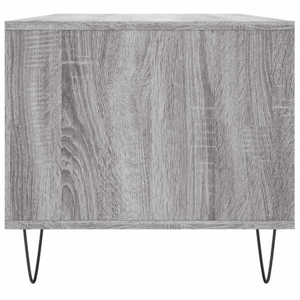 vidaXL Τραπεζάκι Σαλονιού Γκρι Sonoma 90x49x45 εκ.Επεξεργασμένο Ξύλο