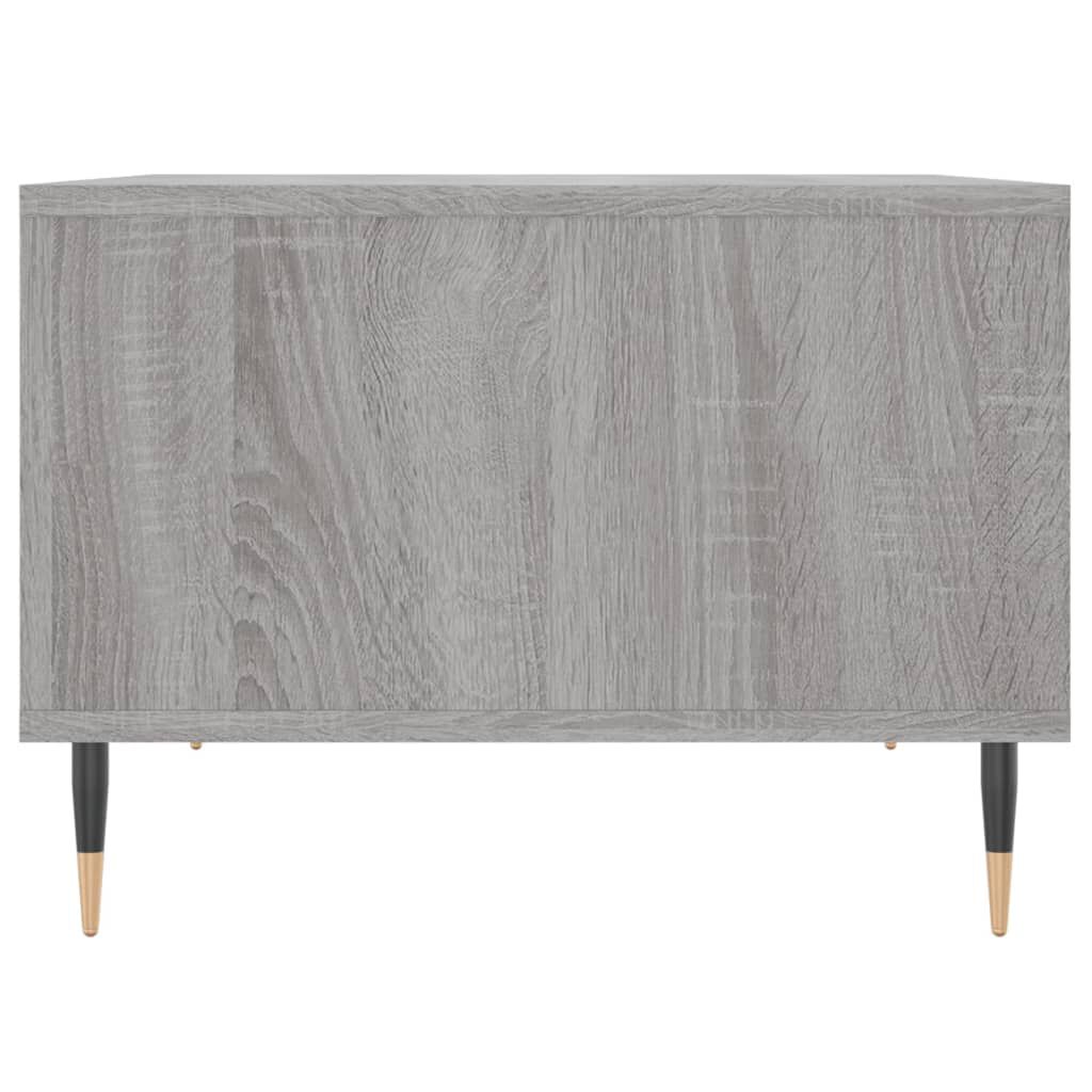 vidaXL Τραπεζάκι Σαλονιού Γκρι Sonoma 60x50x36,5εκ. Επεξεργασμένο Ξύλο