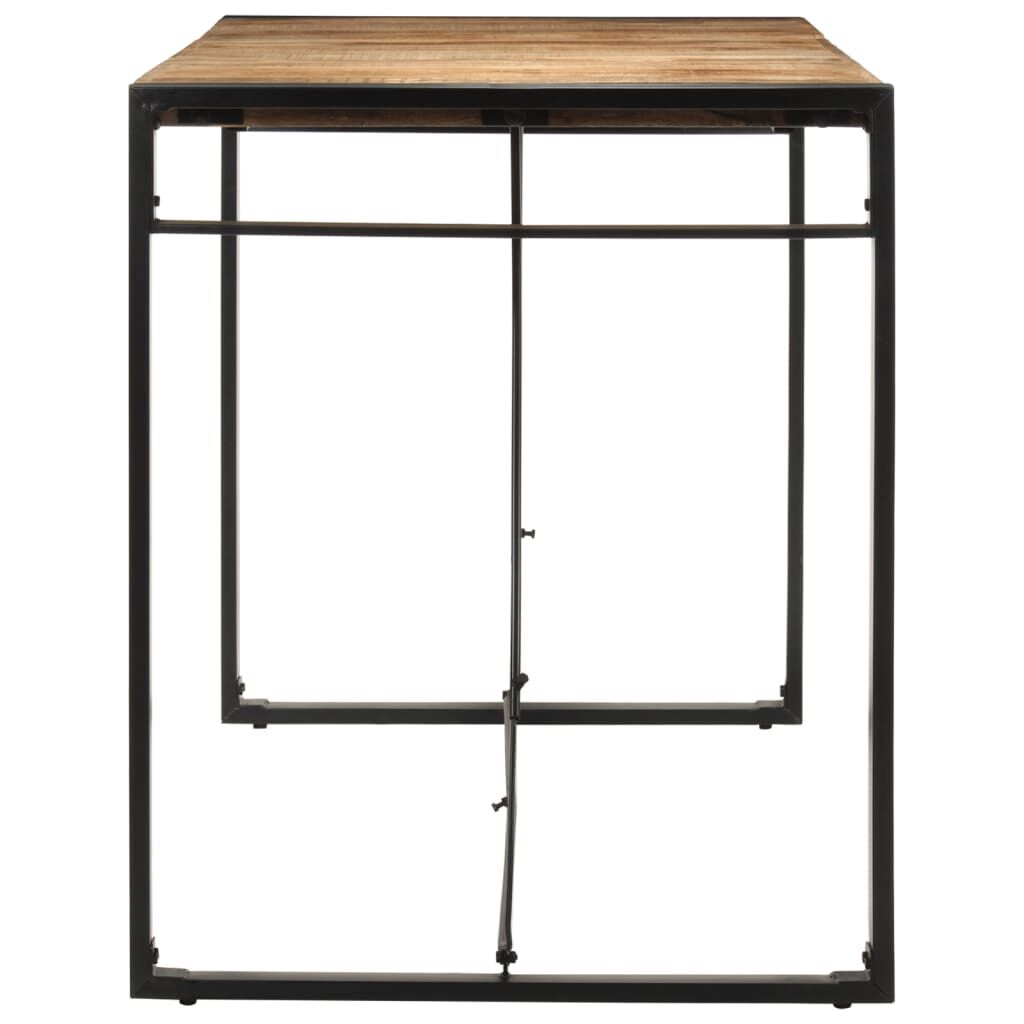 vidaXL Τραπέζι Μπαρ 175x90x110 εκ. από Ακατέργαστο Μασίφ Ξύλο Μάνγκο