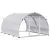 vidaXL &Kappa;&omicron;&tau;έ&tau;&sigma;&iota; &Alpha;&sigma;&eta;&mu;ί 200 x 150 x 100 cm &Gamma;&alpha;&lambda;&beta;&alpha;&nu;&iota;&sigma;&mu;έ&nu;&omicron;&sigmaf; &Chi;ά&lambda;&upsilon;&beta;&alpha;&sigmaf;
