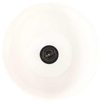 vidaXL Φωτιστικό Δαπέδου Λευκό από Μασίφ Ξύλο Μάνγκο E27