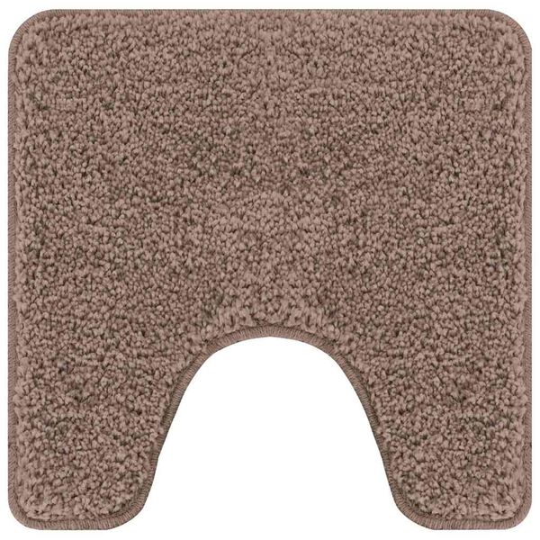 vidaXL Πατάκι μπάνιου 2 pcs Καφέ 50 x 50 cm Πολυπροπυλένιο