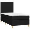 vidaXL &Kappa;&rho;&epsilon;&beta;ά&tau;&iota; Boxspring &mu;&epsilon; &Sigma;&tau;&rho;ώ&mu;&alpha; &Mu;&alpha;ύ&rho;&omicron; 90x200 &epsilon;&kappa;. &Upsilon;&phi;&alpha;&sigma;&mu;ά&tau;&iota;&nu;&omicron;