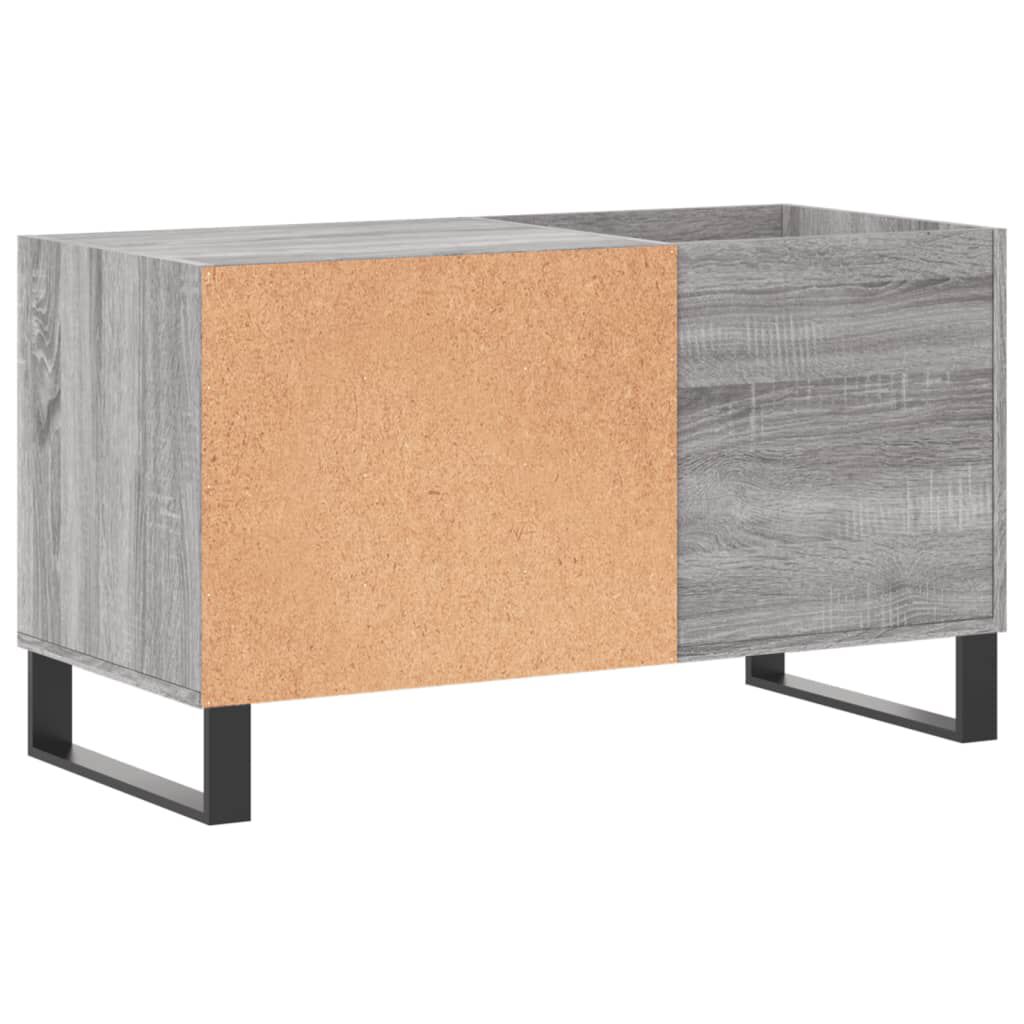 vidaXL Δισκοθήκη Γκρι Sonoma 85 x 38 x 48 εκ. από Επεξεργασμένο Ξύλο