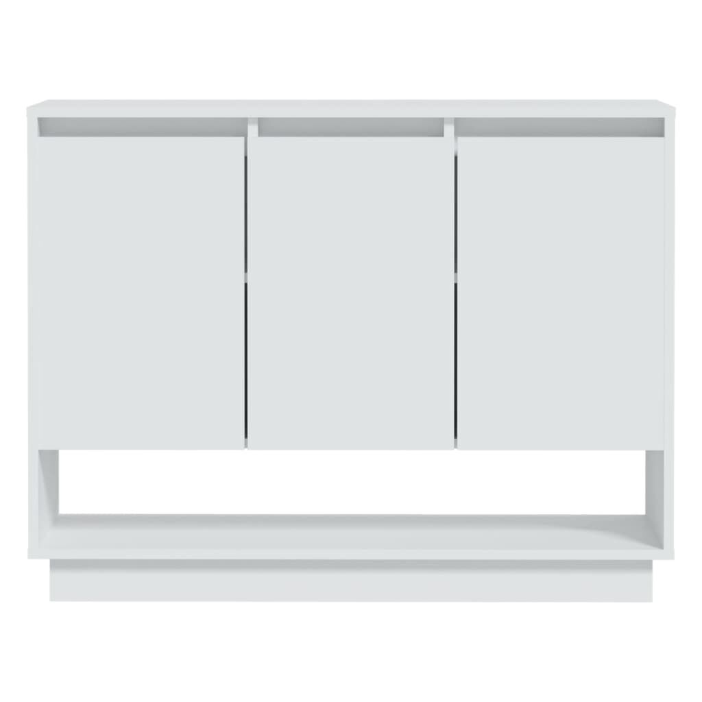 vidaXL Συρταριέρα Λευκή 97x31x75 εκ. από Επεξεργασμένο Ξύλο