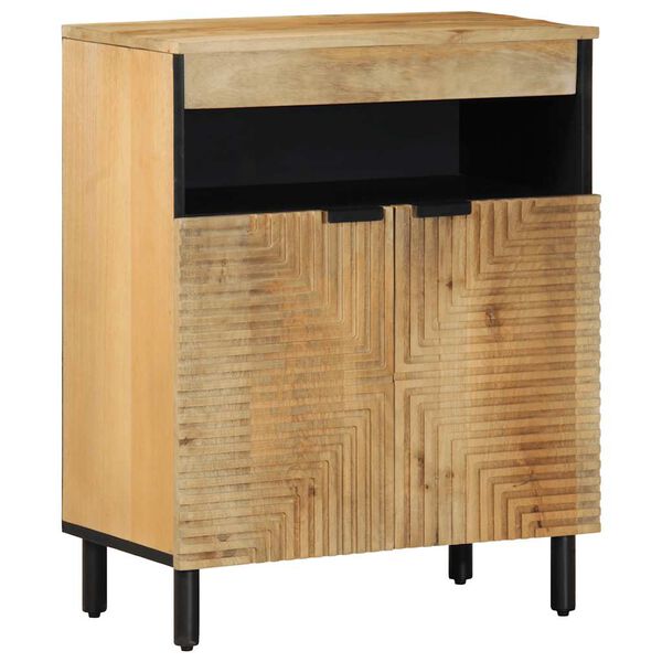 vidaXL Sideboard &kappa;&alpha;&phi;έ 60x33x75 cm &mu;&alpha;&sigma;ί&phi; &xi;ύ&lambda;&omicron; Mango