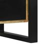 vidaXL Σετ Επίπλων Μπάνιου με ράφι 4 pcs Καφέ Στερεό ξύλο μάνγκο