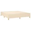 vidaXL &Kappa;&rho;&epsilon;&beta;ά&tau;&iota; Boxspring &mu;&epsilon; &Sigma;&tau;&rho;ώ&mu;&alpha; &Kappa;&rho;&epsilon;&mu; 160x200 &epsilon;&kappa;. &Upsilon;&phi;&alpha;&sigma;&mu;ά&tau;&iota;&nu;&omicron;