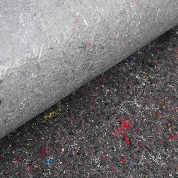 vidaXL Φλις Πισίνας Γκρι 1 x 25 m Πολυεστέρας και Βαμβάκι