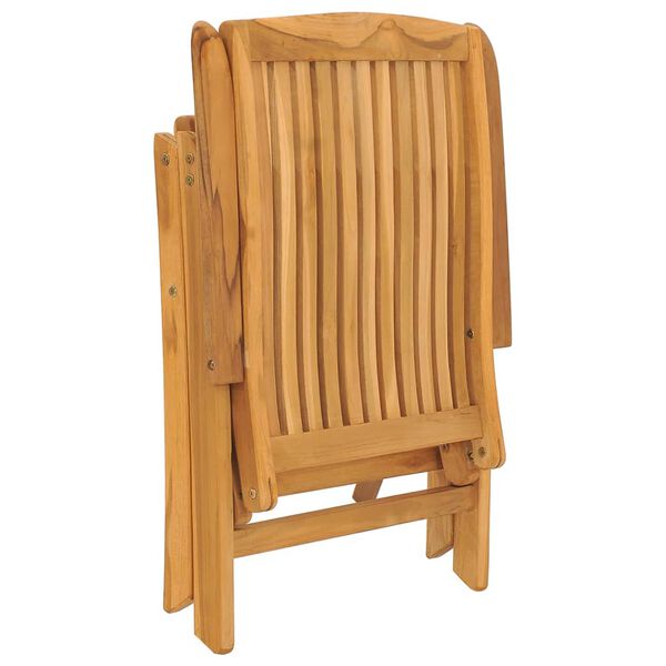 vidaXL Σαλόνι Κήπου Σετ 3 Τεμαχίων από Μασίφ Ξύλο Teak