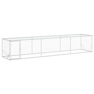 vidaXL &Kappa;&omicron;&upsilon;&tau;ί &Kappa;&omicron;&tau;ό&pi;&omicron;&upsilon;&lambda;&omicron;&upsilon; &Alpha;&sigma;&eta;&mu;ί 500 x 100 x 100 cm &Gamma;&alpha;&lambda;&beta;&alpha;&nu;&iota;&sigma;&mu;έ&nu;&omicron;&sigmaf; &Chi;ά&lambda;&upsilon;&beta;&alpha;&sigmaf;