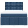 vidaXL &Kappa;&rho;&epsilon;&beta;ά&tau;&iota; Boxspring &mu;&epsilon; &Sigma;&tau;&rho;ώ&mu;&alpha; &Mu;&pi;&lambda;&epsilon; 140x200 &epsilon;&kappa;. &Upsilon;&phi;&alpha;&sigma;&mu;ά&tau;&iota;&nu;&omicron;