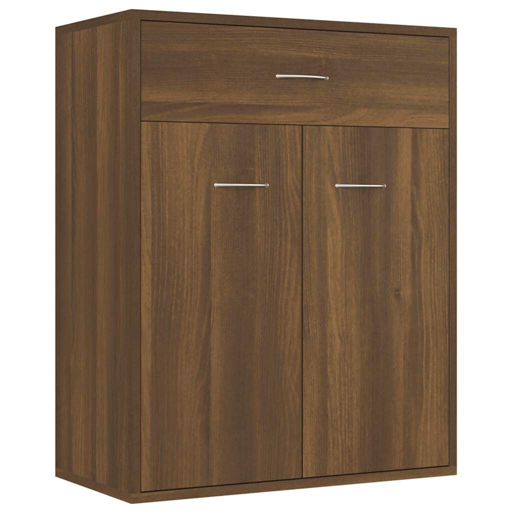 vidaXL Μπουφές Καφέ Δρυς 60x30x75 εκ. από Επεξεργασμένο Ξύλο