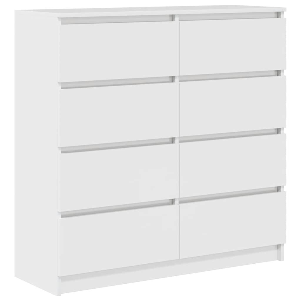 vidaXL Ντουλάπι Λευκό 100x35x99 εκ. Επεξεργασμένο Ξύλο