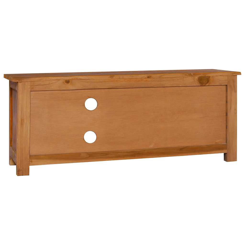 vidaXL Έπιπλο Τηλεόρασης 100 x 30 x 40 εκ. από Μασίφ Ξύλο Teak