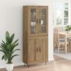 vidaXL Highboard Artisan Oak 69,5 x 34 x 90 &epsilon;&kappa;. &Epsilon;&pi;&epsilon;&xi;&epsilon;&rho;&gamma;&alpha;&sigma;&mu;έ&nu;&omicron; &xi;ύ&lambda;&omicron;