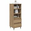 vidaXL Highboard Artisan Oak 40 x 36 x 110 &epsilon;&kappa;. &Epsilon;&pi;&epsilon;&xi;&epsilon;&rho;&gamma;&alpha;&sigma;&mu;έ&nu;&omicron; &xi;ύ&lambda;&omicron;