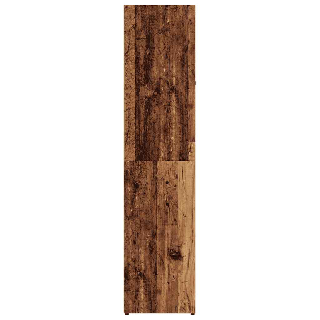ντουλάπι βιβλίων vidaXL Παλιό ξύλο 66x30x130 cm Κατασκευασμένο ξύλο