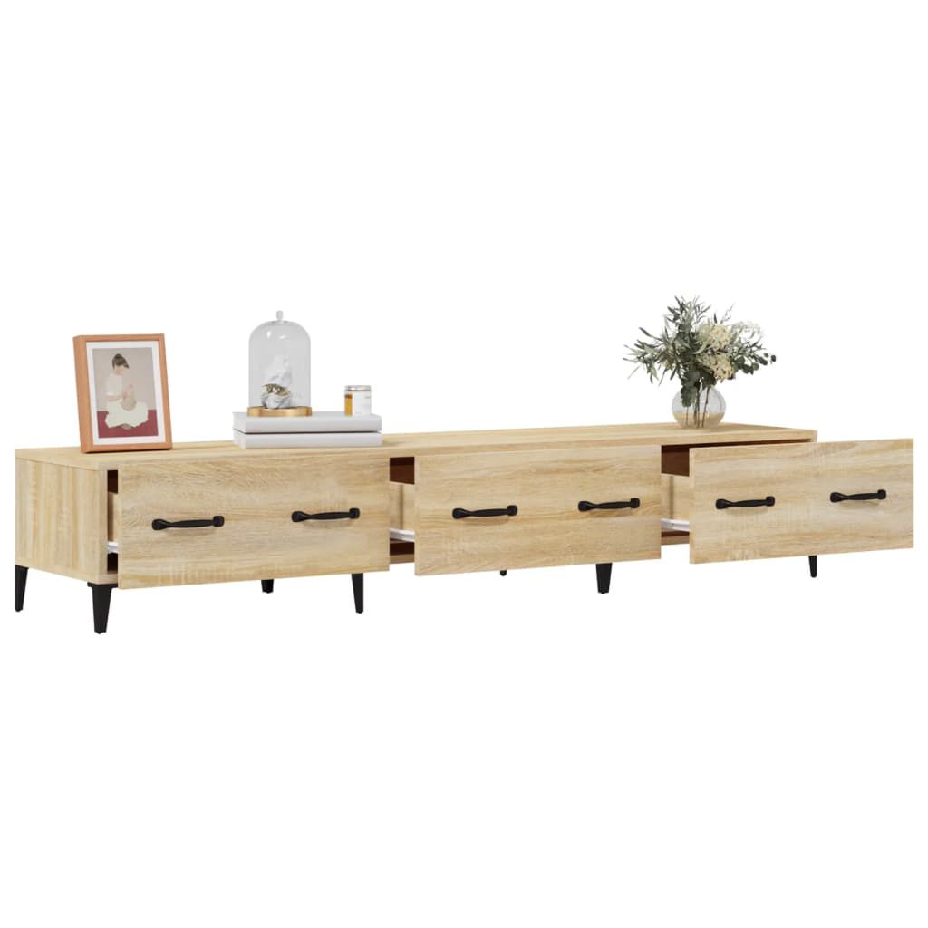 vidaXL Έπιπλο Τηλεόρασης Sonoma Δρυς 150x34,5x30 εκ. από Επεξεργ. Ξύλο