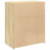 vidaXL Ντουλάπι Sonoma Δρυς 80x42,5x93 εκ. από Επεξεργασμένο Ξύλο