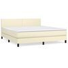 vidaXL &Kappa;&rho;&epsilon;&beta;ά&tau;&iota; Boxspring &mu;&epsilon; &Sigma;&tau;&rho;ώ&mu;&alpha; &Kappa;&rho;&epsilon;&mu; 180x200 &epsilon;&kappa;. &Sigma;&upsilon;&nu;&theta;&epsilon;&tau;&iota;&kappa;ό &Delta;έ&rho;&mu;&alpha;