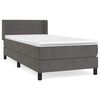 vidaXL &Kappa;&rho;&epsilon;&beta;ά&tau;&iota; Boxspring &mu;&epsilon; &Sigma;&tau;&rho;ώ&mu;&alpha; &Sigma;&kappa;&omicron;ύ&rho;&omicron; &Gamma;&kappa;&rho;&iota; 80x200 &epsilon;&kappa;. &Beta;&epsilon;&lambda;&omicron;ύ&delta;&iota;&nu;&omicron;