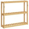 vidaXL Ράφι Μπάνιου 3 Επιπέδων Επιτοίχιο 60x15x54 εκ. από Μπαμπού